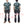 Laden Sie das Bild in den Galerie-Viewer, Star of Hollywood Elvis Presley Blue Hawaii Shirt Men&#39;s Casual All-Over Print Short-Sleeve Camp Collar Shirt Toyo Enterprises SH39493 145 Green
