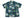 Star of Hollywood Elvis Presley Blue Hawaii Shirt Men's Casual All-Over Print Short-Sleeve Camp Collar Shirt Toyo Enterprises SH39493 145 Green