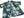Star of Hollywood Elvis Presley Blue Hawaii Shirt Men's Casual All-Over Print Short-Sleeve Camp Collar Shirt Toyo Enterprises SH39493 145 Green