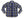 Samurai Jeans Indigo Plaid Flannel Shirt Men's Heavyweight Long Sleeve Button Up Work Shirt SIN23-01 Indigo/Blue Plaid
