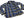 Samurai Jeans Indigo Plaid Flannel Shirt Men's Heavyweight Long Sleeve Button Up Work Shirt SIN23-01 Indigo/Blue Plaid