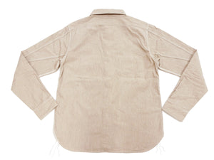 Samurai Jeans Cotton Melange Chambray Shirt Men's Slim Fit Lightweight Long Sleeve Button Up Work Shirt SJCBS23 Heather-Beige
