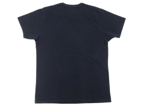 Samurai Jeans T-shirt Men's Plain Short Sleeve French Terry Fabric Tee Inlay Loopwheele T-Shirt SJST24-RIM Black