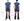 Samurai Jeans T-shirt Men's Plain Short Sleeve French Terry Fabric Tee Inlay Loopwheele T-Shirt SJST24-RIM Tetsukon Faded-Navy