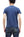 Samurai Jeans T-shirt Men's Plain Short Sleeve French Terry Fabric Tee Inlay Loopwheele T-Shirt SJST24-RIM Tetsukon Faded-Navy