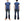 Samurai Jeans T-shirt Men's Plain Short Sleeve French Terry Fabric Tee Inlay Loopwheele T-Shirt SJST24-RIM Tetsukon Faded-Navy