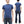 Samurai Jeans T-shirt Men's Plain Short Sleeve French Terry Fabric Tee Inlay Loopwheele T-Shirt SJST24-RIM Tetsukon Faded-Navy