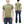 Samurai Jeans T-shirt Men's Plain Short Sleeve French Terry Fabric Tee Inlay Loopwheele T-Shirt SJST24-RIM Aokuchiha Faded-Olive