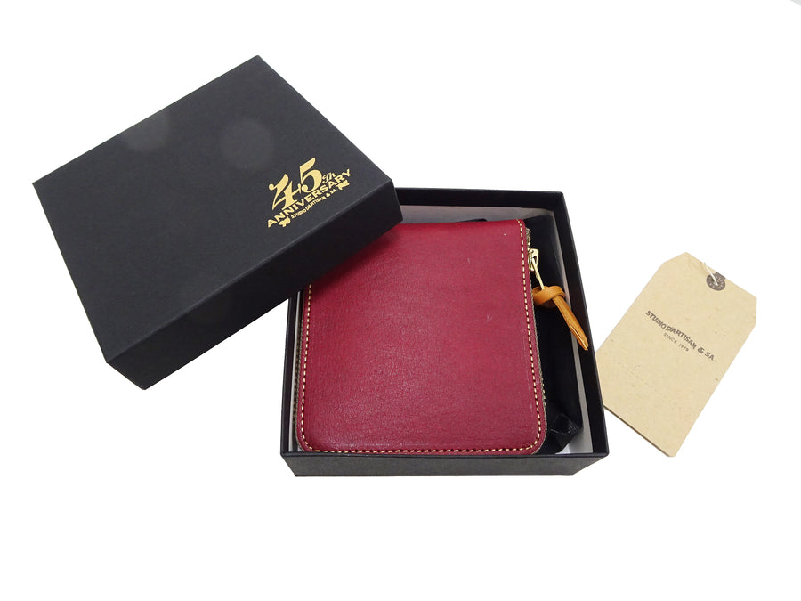 Studio D'artisan Wallet Men's Casual Natural Plant Dyed Leather 