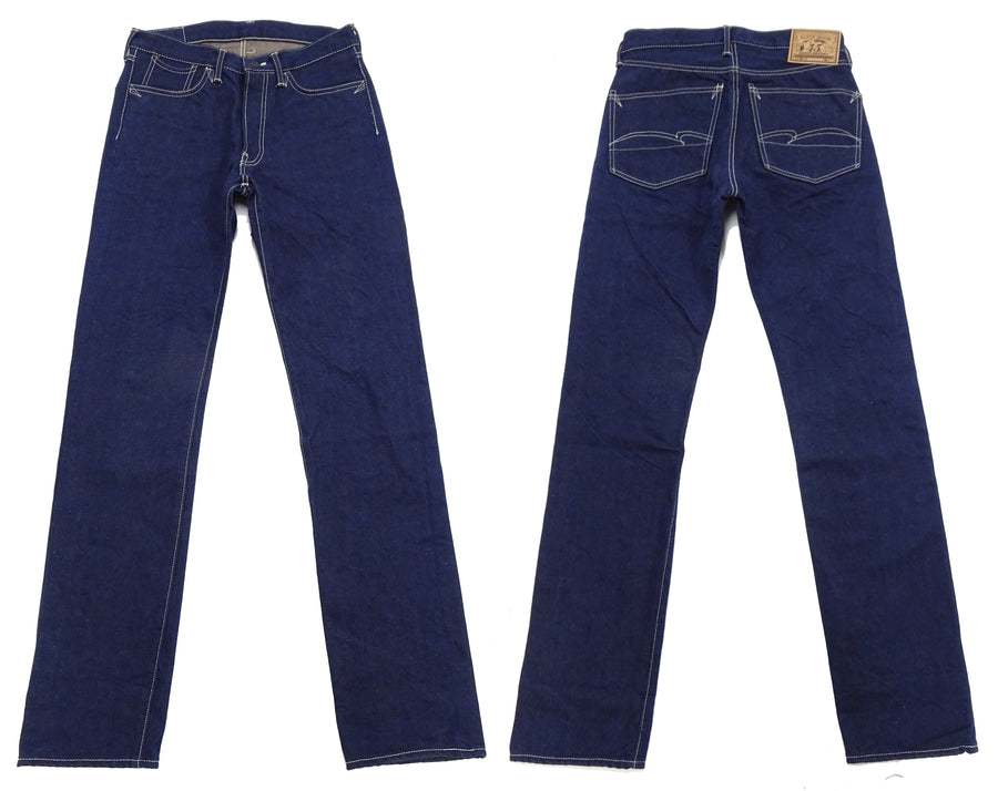 Studio D'artisan Tapered Jeans Men's 15oz. Organic Cotton Indigo Denim Jean Pants SDA SP-115 EARTH DENIM JEANS One-Wash