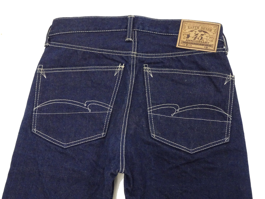 Studio D'artisan Tapered Jeans Men's 15oz. Organic Cotton Indigo Denim Jean Pants SDA SP-115 EARTH DENIM JEANS One-Wash