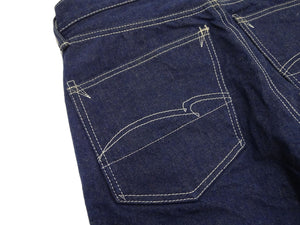 Studio D'artisan Tapered Jeans Men's 15oz. Organic Cotton Indigo Denim Jean Pants SDA SP-115 EARTH DENIM JEANS One-Wash