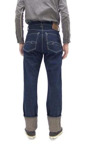 Studio D'artisan Tapered Jeans Men's 15oz. Organic Cotton Indigo Denim Jean Pants SDA SP-115 EARTH DENIM JEANS One-Wash