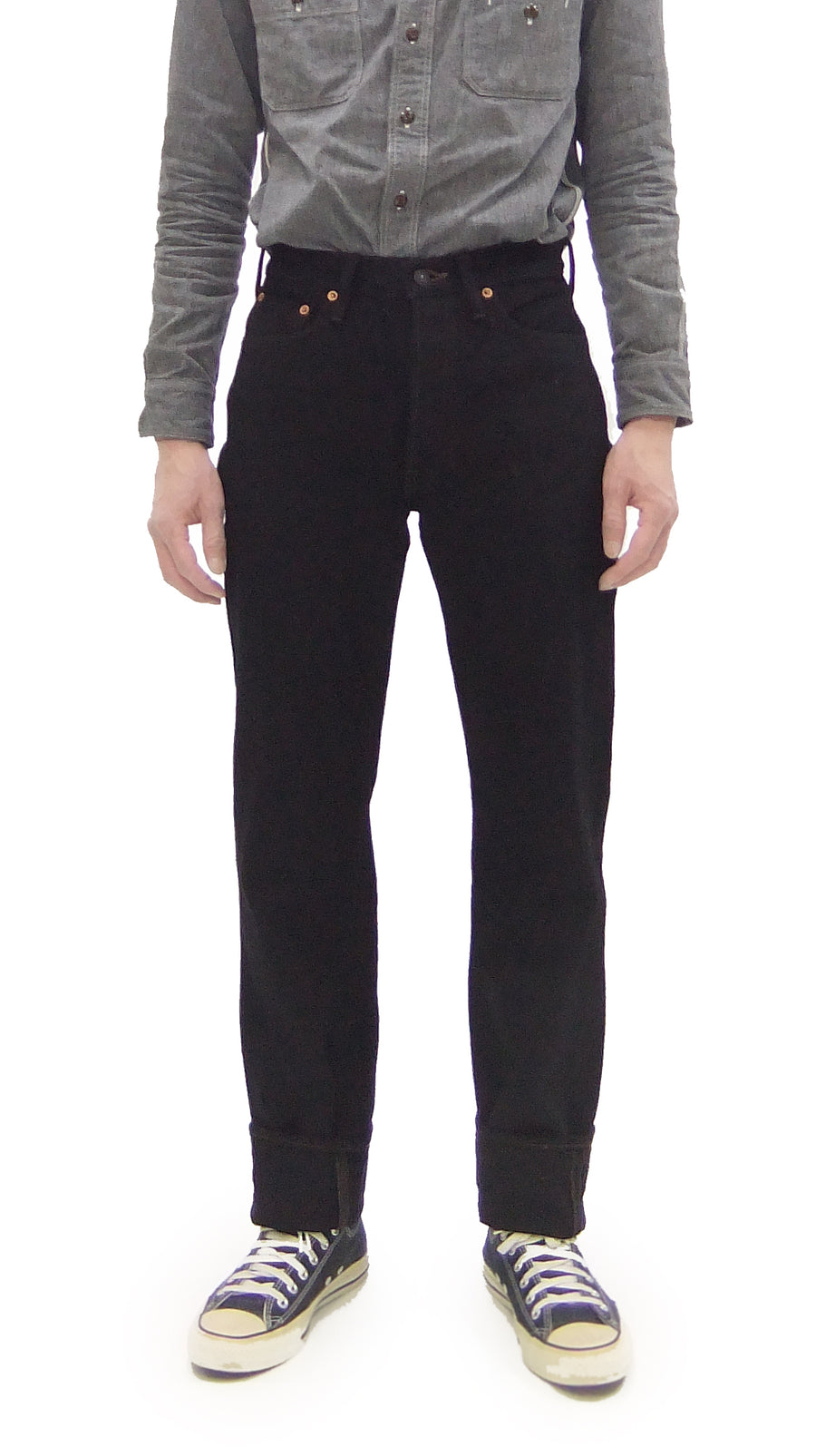 Studio D'artisan Mud-Dyed Black Denim Jeans Men's Regular Straight Fit RODEO-JAPAN Pine-Avenue Clothes shop Studio D'artisan Mud-Dyed Black Denim Jeans Men's Regular Straight Fit RODEO-JAPAN Pine-Avenue Clothes shop
