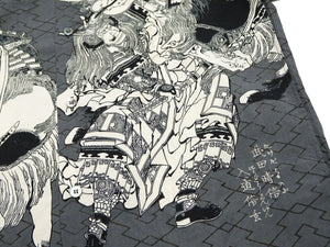 Sun Surf Men's Japanese Art Short Sleeve Shirt - Katsushika Hokusai Graphic in Classic Hawaiian Shirt Style SS39460 119 Charcoal-Black