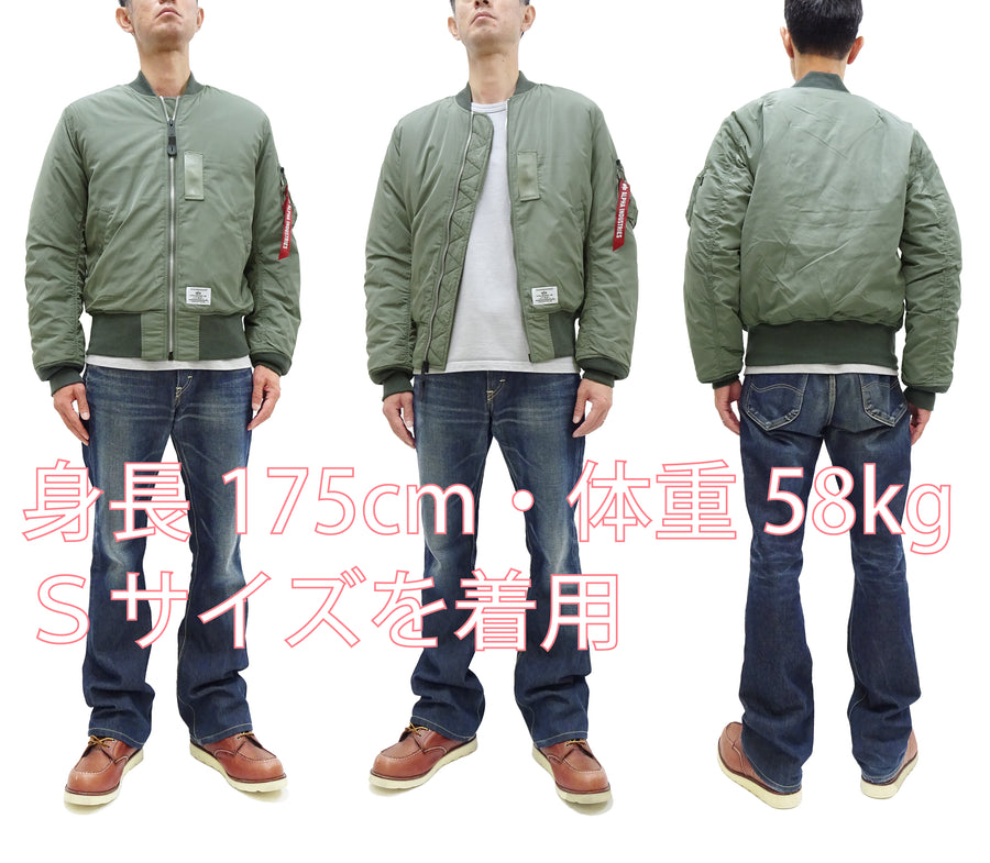 Alpha Industries Lightweight MA 1 Jacket Men s Casual Updated Version RODEO JAPAN Pine Avenue Clothes shop