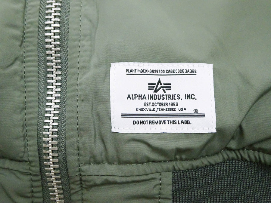 Alpha Industries Lightweight MA-1 Jacket Men's Casual Updated Version of the MA1 Flight Bomber Jacket TA0720 059 Vintage-Gray