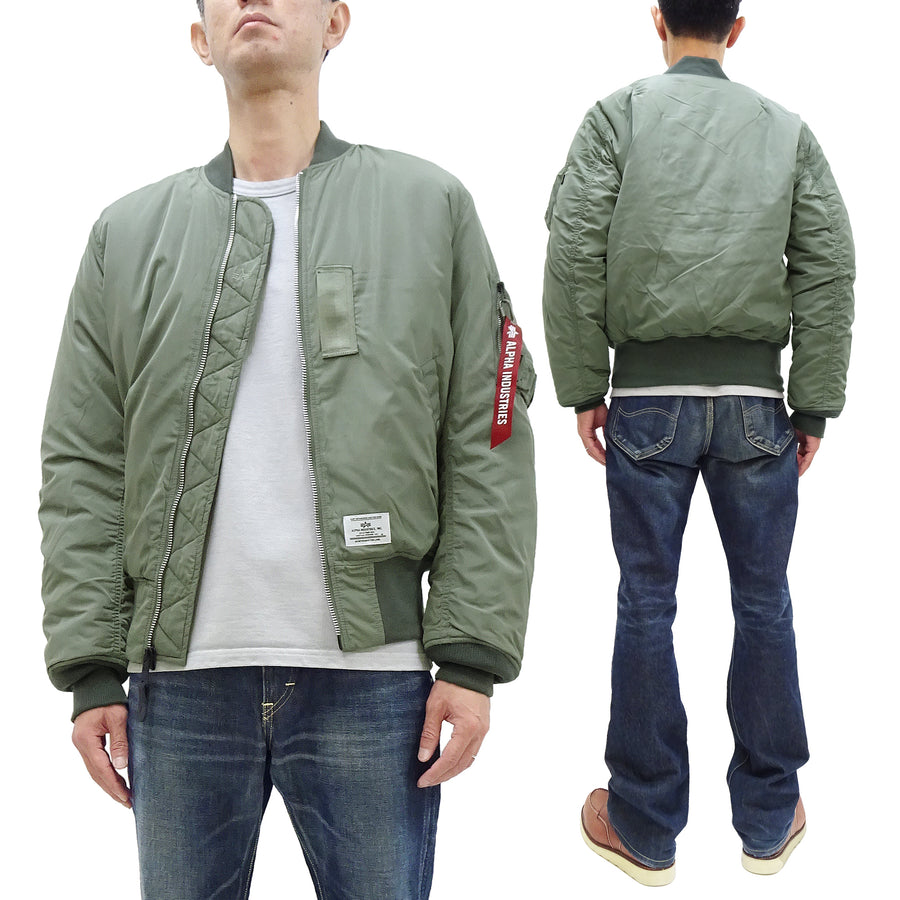 Alpha Industries Lightweight MA 1 Jacket Men s Casual Updated Version RODEO JAPAN Pine Avenue Clothes shop