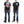 Laden Sie das Bild in den Galerie-Viewer, Tedman T-Shirt Men&#39;s Lucky Devil Logo Graphic Short Sleeve Tee Efu-Shokai TDSS-553 Black
