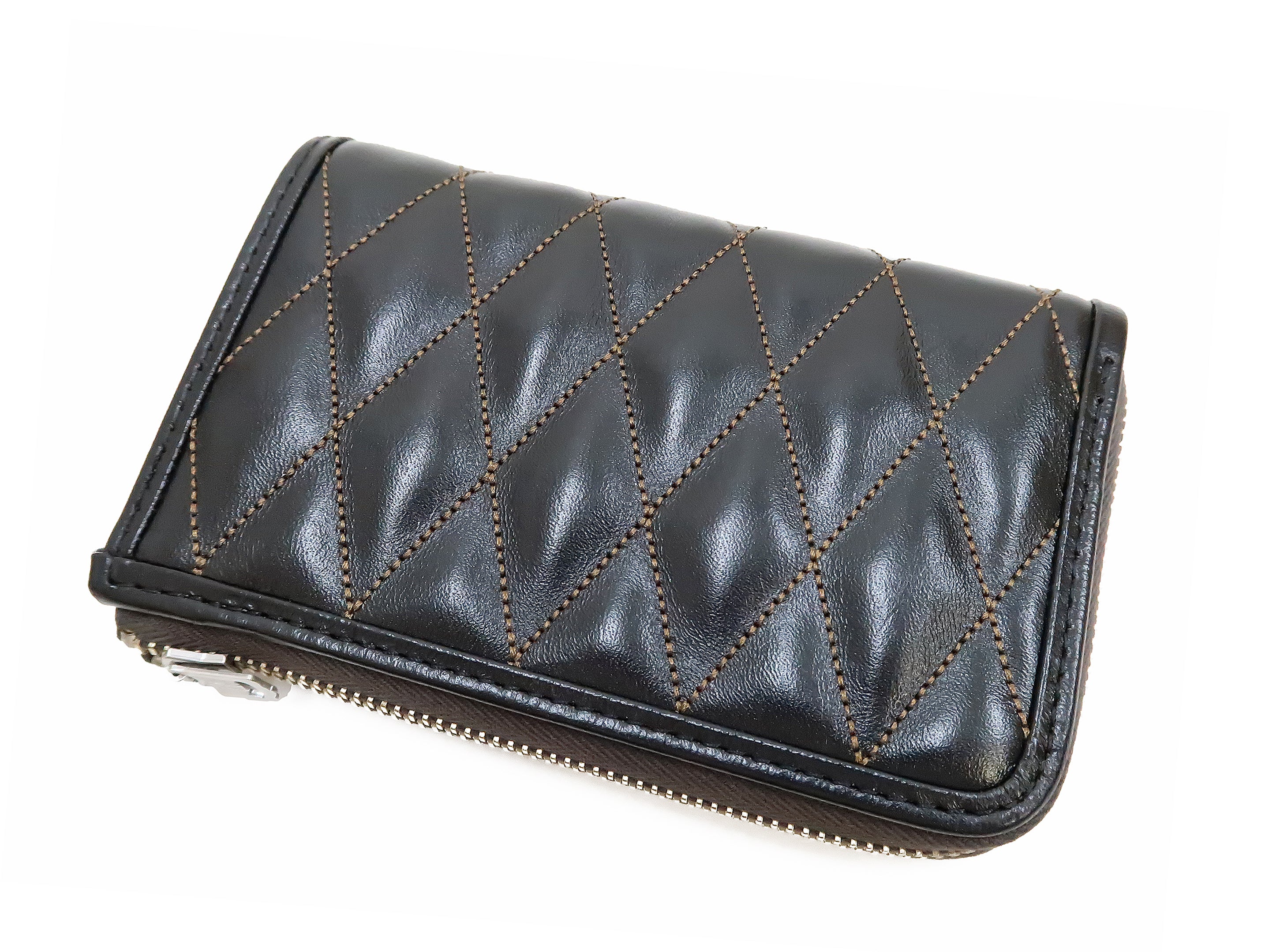 TOYS McCOY Wallet Men's Casual Quilted Leather Wallet with L