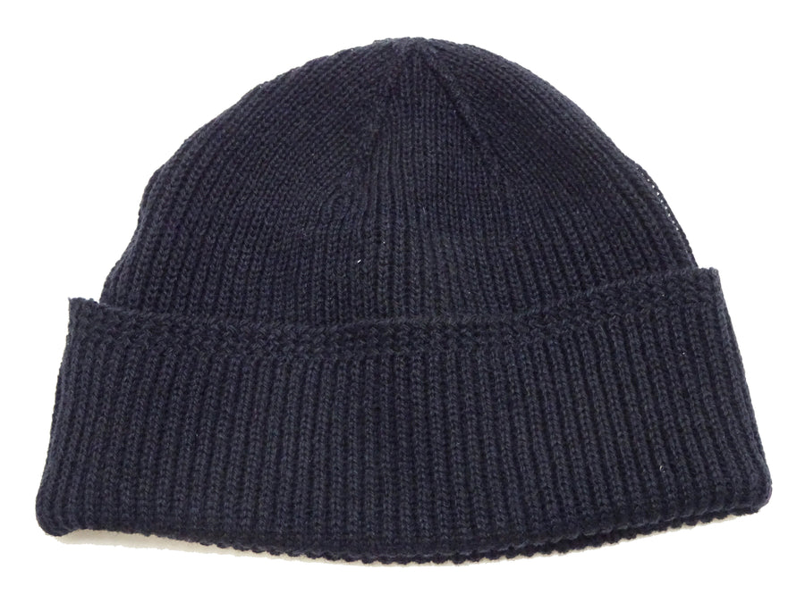 TOYS McCOY Watch Cap Men's Military Style Wool Winter Knit Hat TMA2318 140 Navy-Blue