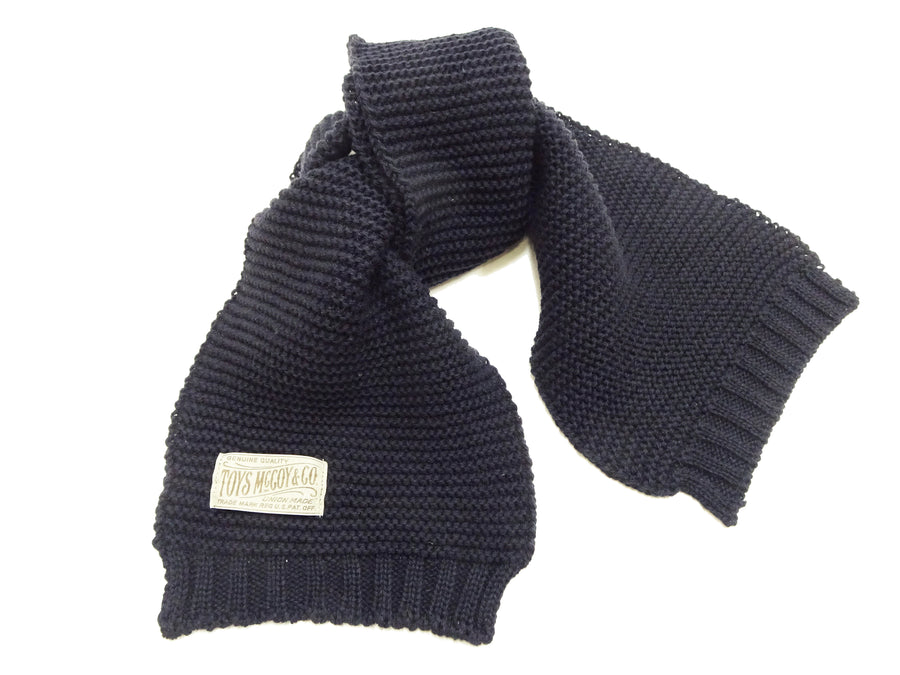 TOYS McCOY Scarf Men's Reproduction of Military Scarf from World War II TMA2319 140 Navy-Blue