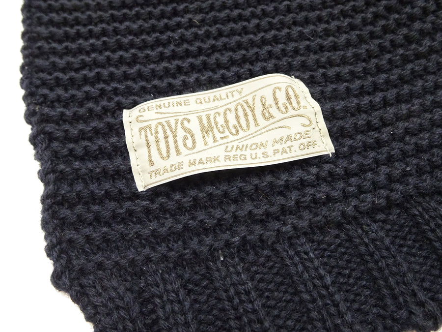 TOYS McCOY Scarf Men's Reproduction of Military Scarf from World War II TMA2319 140 Navy-Blue