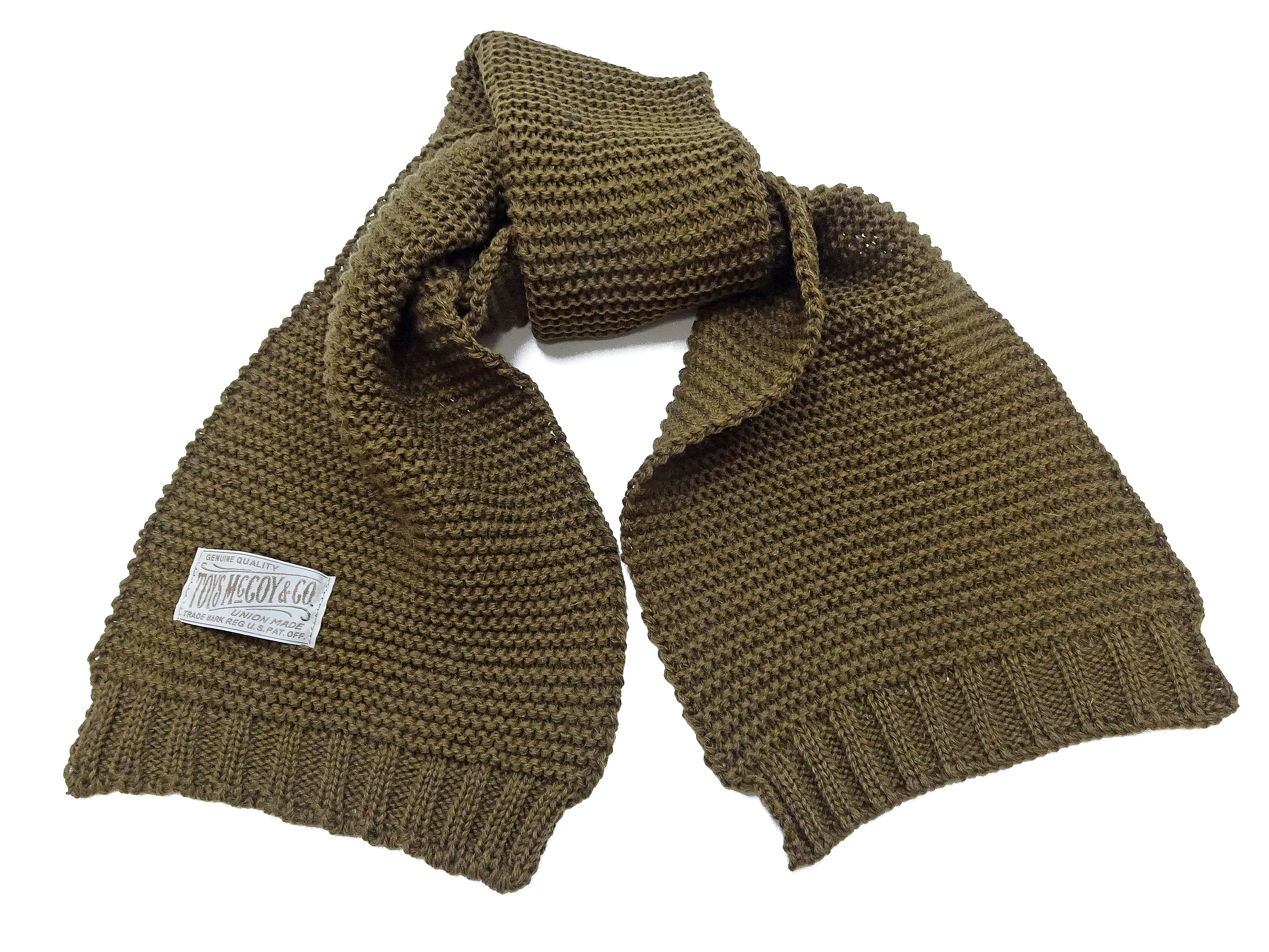 MUFFLER, WOOL-KNIT – The Real McCoy's