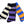 Load image into Gallery viewer, TOYS McCOY Socks Men&#39;s Casual Horizontal Striped Boot Socks 3-Pack BECK Boots Socks TMA2322
