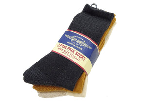 TOYS McCOY Socks 3-Pack Boot Socks Men's Casual Heavyweight Cushion Boots Socks TMA2321