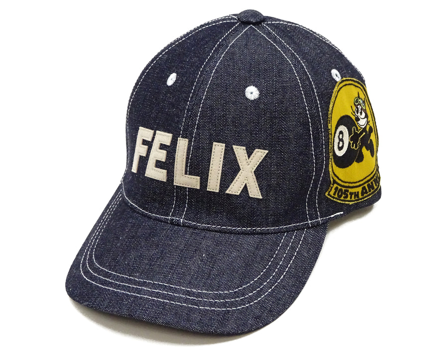 TOYS McCOY Denim Cap Men's Felix the Cat Denim Baseball Hat