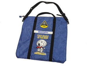 TOYS McCOY Bag Men's Casual Astronaut Snoopy Nylon Shoulder Bag Inspired by USAF Military Helmet Bag TMA2411 121 Dusty Blue