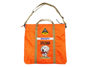 TOYS McCOY Bag Men's Casual Astronaut Snoopy Nylon Shoulder Bag Inspired by USAF Military Helmet Bag TMA2411 070 Orange