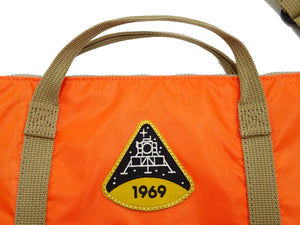 TOYS McCOY Bag Men's Casual Astronaut Snoopy Nylon Shoulder Bag Inspired by USAF Military Helmet Bag TMA2411 070 Orange