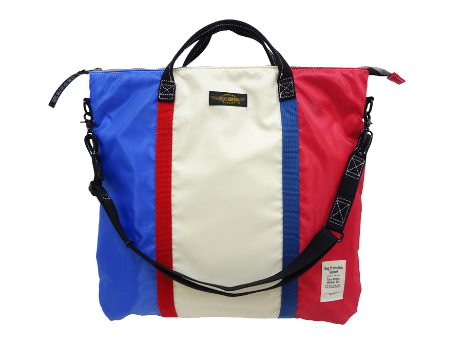 TOYS McCOY Bag Men's Casual Astronaut Snoopy Nylon Shoulder Bag Inspired by USAF Military Helmet Bag TMA2411 012 Tricolor