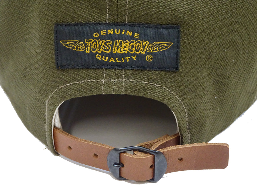 TOYS McCOY Cap Men's Casual USAF Military Patch Custom Cotton Oxford No-Mesh Baseball Cap TMA2412 Olive