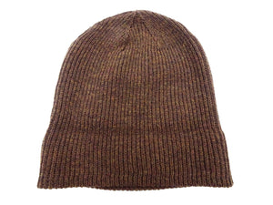 TOYS McCOY Watch Cap Men's Casual Wool Knit Hat With Fold-Up Cuff Inspired By Military Styles from WWII TMA2417 091 Maroon (reddish-brown)