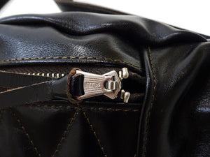 TOYS McCOY Bag Men's Casual Genuine Horsehide Quilted Leather Sling Bag Waist Pack TMA2422 030 Black