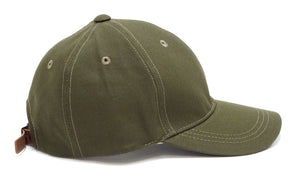 TOYS McCOY Plain Trucker Hat (No-Mesh) Men's Casual Cotton Oxford Solid Color Baseball Cap TMA2426 Olive