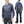 TOYS McCOY Plain Zip-Up Hoodie Men's Vintage Inspired Solid Zip Hooded Sweatshirt TMC2468 141 Faded-Bluish-Gray