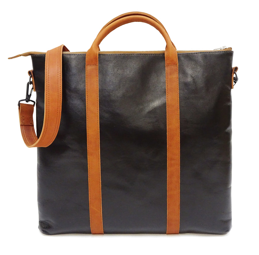 TOYS McCOY Men's Horsehide Leather Shoulder Bag - Inspired by Steve McQueen in The Great Escape - Made in Japan (TMA2521, 051 Dark Seal Brown)