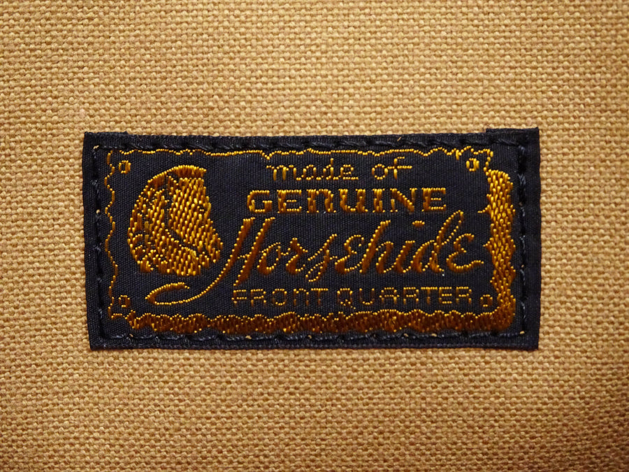 TOYS McCOY Men's Horsehide Leather Shoulder Bag - Inspired by Steve McQueen in The Great Escape - Made in Japan (TMA2521, 051 Dark Seal Brown)