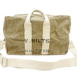 Load image into Gallery viewer, TOYS McCOY Men's Steve McQueen Aviator’s Kit Bag “V. HILTS” - Canvas Boston Duffel Bag Inspired by The Great Escape - Made in Japan (TMA2522 041 Khaki)
