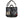 TOYS McCOY Men's Felix the Cat Leather Shoulder Bag - Black Horsehide, U.S. Air Force Helmet Bag Inspired, Made in Japan (TMA2523 031 Black)