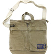 Load image into Gallery viewer, TOYS McCOY Men&#39;s Canvas Shoulder Bag - U.S. Air Force MIL-B-43290 Flight Helmet Bag Inspired - Made in Japan (TMA2528 041 Khaki)
