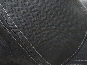 TOYS McCOY Solid Cap - Men's Classic Cotton Herringbone Baseball Hat (No Mesh), TMA2534 Charcoal
