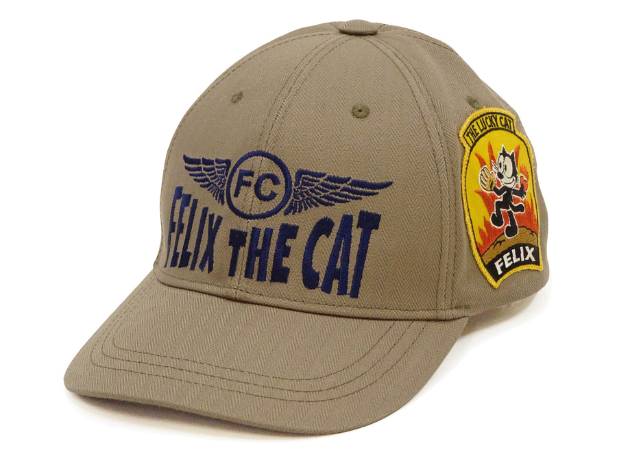 TOYS McCOY Men's Felix the Cat Non-Mesh Herringbone Twill 6-Panel