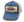 TOYS McCOY Men's Snapback Trucker Cap, Side Mesh Panels, 30th Anniv. Patch, Made in Japan (TMA2602 Blue/Gray)