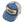 TOYS McCOY Men's Snapback Trucker Cap, Side Mesh Panels, 30th Anniv. Patch, Made in Japan (TMA2602 Blue/Gray)