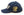 TOYS McCOY Men’s Chenille Patch USAF Graphic Cap, Non-Mesh Herringbone Twill Baseball Cap with Leather Strapback, Made in Japan (TMA2603 120 Blue)